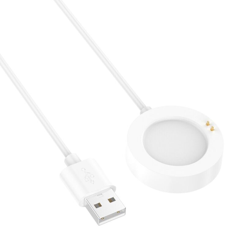 Зарядний пристрій Deexe Magnetic Cable (1m) для Xiaomi Watch 2 Pro / H1 / S2 / S3 / S4 - White: фото 4 з 10