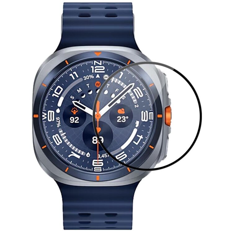 Захисна плівка ENKAY 3D Curved Film для Samsung Galaxy Watch Ultra (47mm) / Ultra (2025) - Black: фото 1 з 7