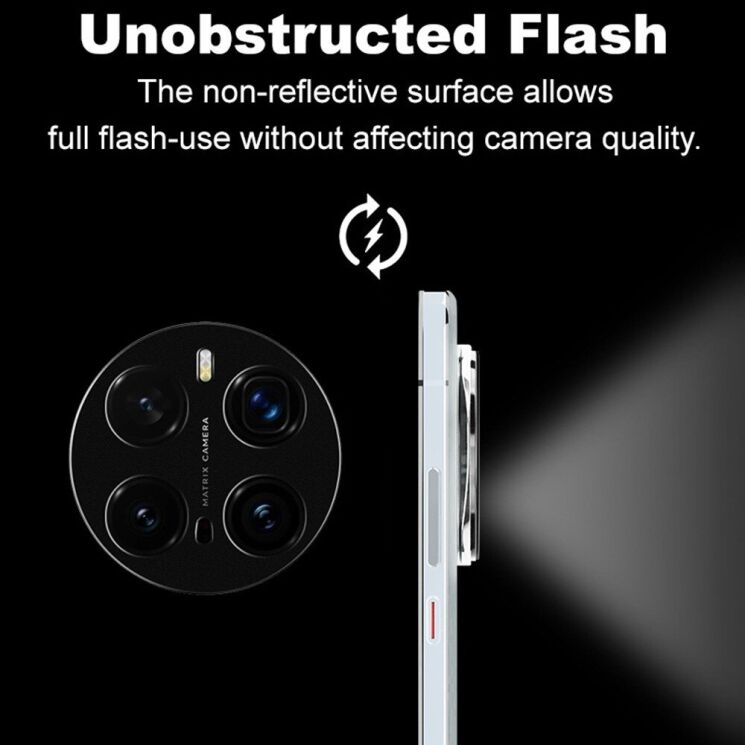 Защитная рамка IMAK Camera Styling для Honor Magic 7 Pro - Black: фото 7 из 12