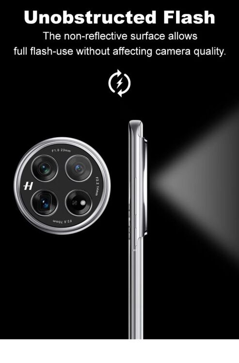 Защитная рамка IMAK Camera Styling для OnePlus 12 - Black: фото 9 из 12
