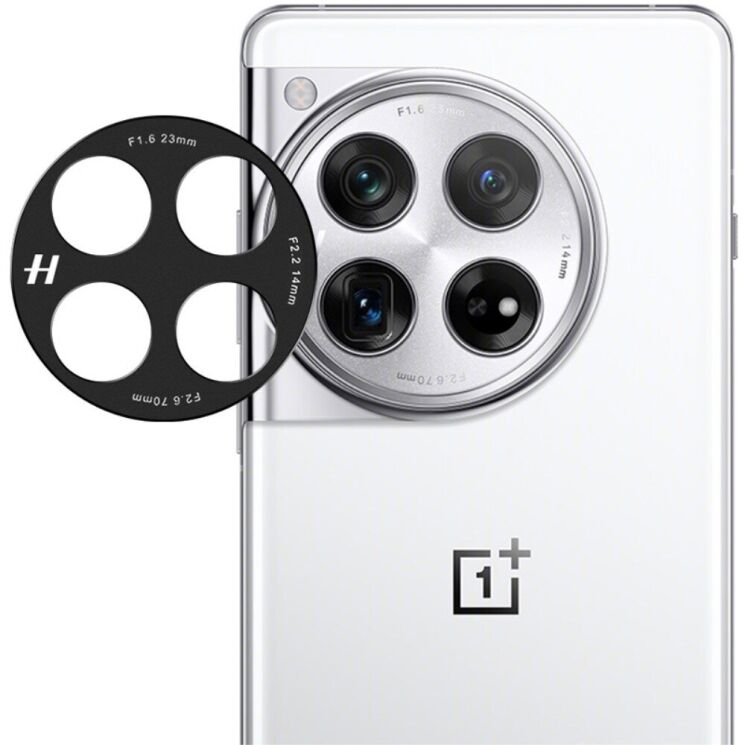 Защитная рамка IMAK Camera Styling для OnePlus 12 - Black: фото 1 из 12