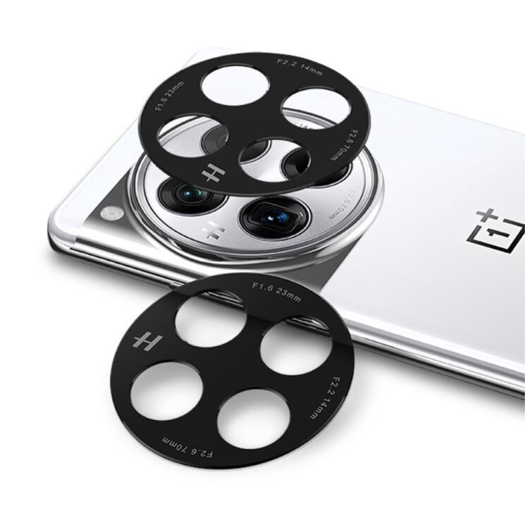 Защитная рамка IMAK Camera Styling для OnePlus 12 - Black: фото 3 из 12
