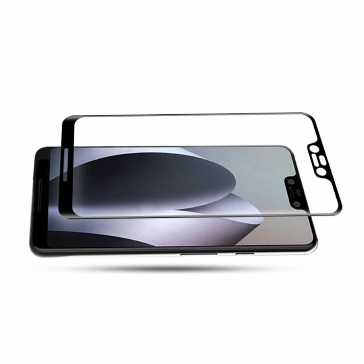 Захисне скло AMORUS 3D Curved Glass для Google Pixel 3 XL - Black: фото 3 з 8