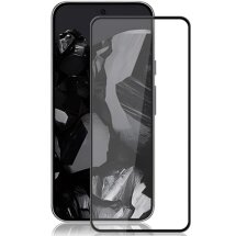 Защитное стекло AMORUS Full Glue Tempered Glass для Google Pixel 9 / 9 Pro - Black: фото 1 из 9