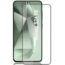 Защитное стекло AMORUS Full Glue Tempered Glass для Samsung Galaxy S24 FE (S721) - Black: фото 1 из 9