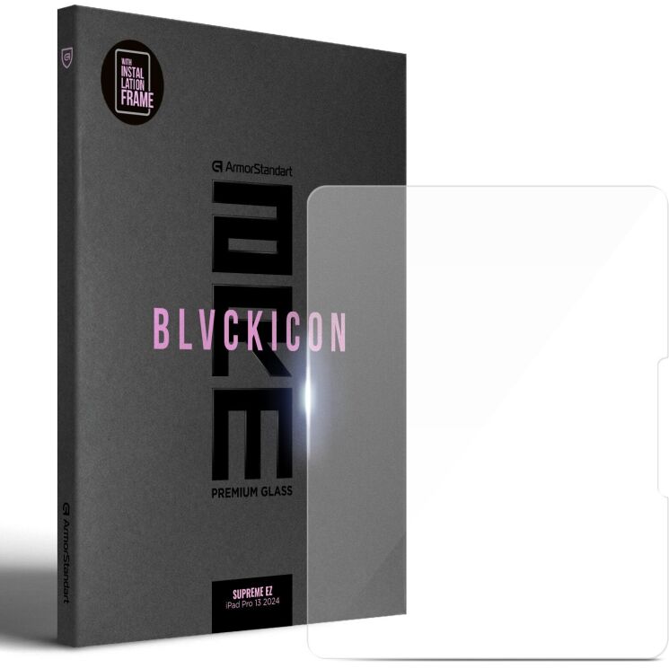 Захисне скло ArmorStandart Supreme Black Icon (FT) для Apple iPad Pro 13 (2024): фото 1 з 1