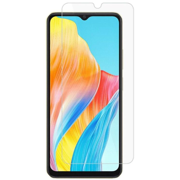 Защитное стекло Deexe Crystal Glass для OPPO A18 / A38 - Transparent: фото 1 из 8