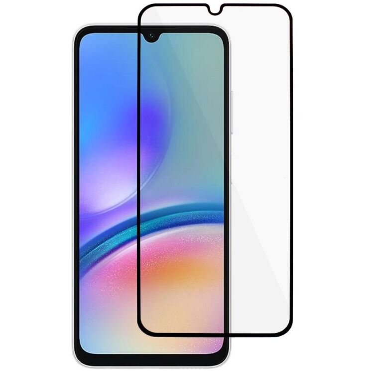 Захисне скло Deexe Full Glue Coverage для Samsung Galaxy A05s (A057) - Black: фото 1 з 7
