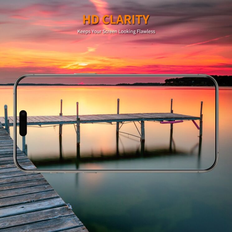 Защитное стекло ENKAY 0.26mm 9H для Apple iPhone 17: фото 6 из 7
