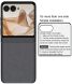 Защитное стекло IMAK 3D Curved Full Covering для Motorola Razr 50 - Black (358713B). Фото 9 из 10