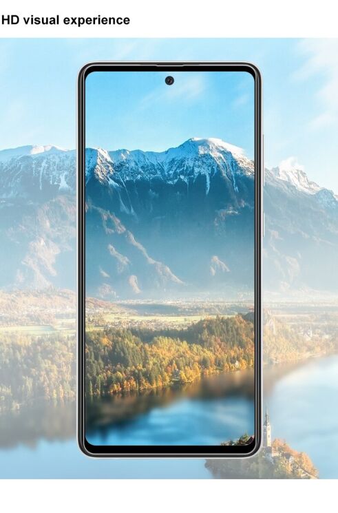 Защитное стекло IMAK 5D Pro+ Full Glue для Samsung Galaxy A53 - Black: фото 7 из 11