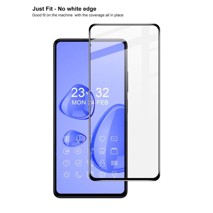 Защитное стекло IMAK 5D Pro+ Full Glue для Xiaomi Redmi Note 12 Pro 5G - Black: фото 5 из 9