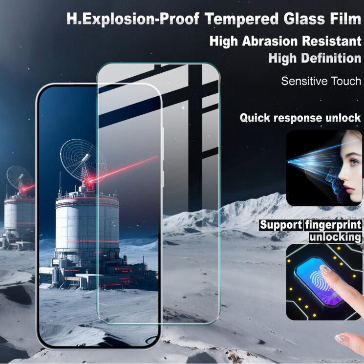 Защитное стекло IMAK H Screen Guard для OnePlus Nord 6 (411912) Защитное стекло IMAK H Screen Guard для OnePlus Nord 6: фото 4 из 10