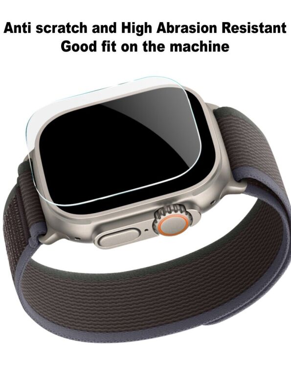Защитное стекло IMAK Tempered Glass для Apple Watch Ultra / Ultra 2 (49mm): фото 9 из 11