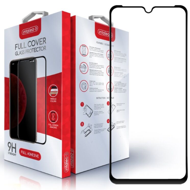 Захисне скло Intaleo Full Glue для Motorola Moto G06 - Black: фото 1 з 9