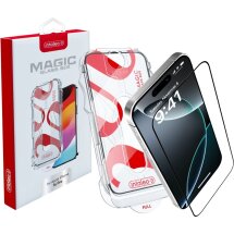 Защитное стекло Intaleo MagicBox для Apple iPhone 16 Pro - Black: фото 1 из 8