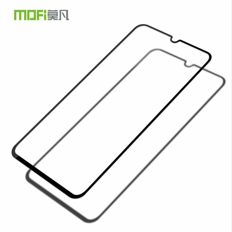 Захисне скло MOFI 9H Full Cover Glass для Samsung Galaxy A40 (А405) - Black: фото 3 з 14