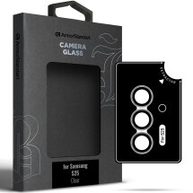Защитное стекло на камеру ArmorStandart Supreme Black Icon для Samsung Galaxy S25 (S931) - Clear: фото 1 из 1