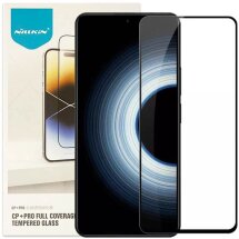 Защитное стекло NILLKIN Amazing CP+ PRO для Xiaomi 14T / 14T Pro - Black: фото 1 из 6