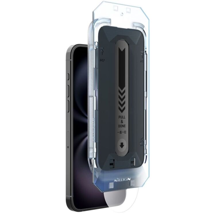 Защитное стекло NILLKIN Guardian Series для Apple iPhone 16 - Black: фото 4 из 16