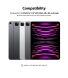 Защитное стекло Ringke Invisible Defender для Apple iPad Pro 12.9 (2020/2021/2022) AP-IPDPR12-PTFS - Clear (265150). Фото 4 из 9