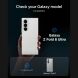 Комплект захисних стекол (2шт) Spigen GLAS.tR EZ Fit Pro Privacy Set для Samsung Galaxy Fold 8 Ultra / Fold 7 (AGL12250) - Black (424570B). Фото 7 з 15
