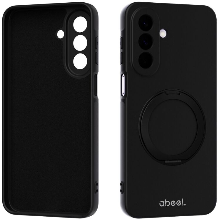 Захисний чохол ABEEL Lyra Skin Kickstand with MagSafe для Samsung Galaxy A27 (A276) - Black (408645B) Захисний чохол ABEEL Lyra Skin Kickstand with MagSafe для Samsung Galaxy A27 (A276) - Black: фото 1 з 10