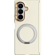 Защитный чехол ABEEL Silk Ring Magnetic (FF) для Samsung Galaxy Fold 8 Ultra - Yellow: фото 1 из 8