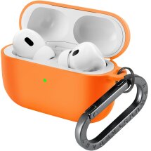 Защитный чехол ArmorStandart Hang Case для AirPods Pro 3 - Orange: фото 1 из 2