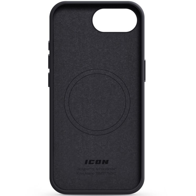Защитный чехол ArmorStandart ICON2 MagSafe для Apple iPhone 16e - Black: фото 2 из 3
