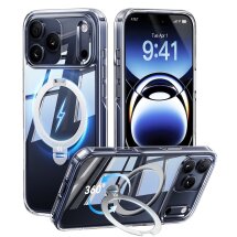 Захисний чохол CASEKOO Crystal Clear Magic Stand для iPhone 18 Pro Max / 17 Pro Max - Transparent: фото 1 з 12