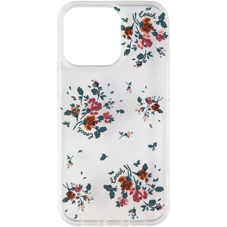 Защитный чехол Coach Protective Case для Apple iPhone 13 Pro - Rose Bouquet: фото 4 из 4