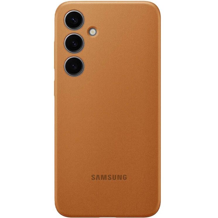 Защитный чехол Copiex Leather Cover для Samsung Galaxy S24 Plus (S926) - Brown: фото 1 из 3