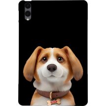Защитный чехол Deexe Animal Series для Samsung Galaxy Tab S12 Plus - Harrier Beagle: фото 1 из 4