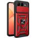 Захисний чохол Deexe Armor Shield для Infinix Smart 10 Plus - Red (386603R). Фото 1 з 9