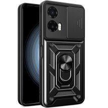 Защитный чехол Deexe Armor Shield для Motorola Moto G35 - Black: фото 1 из 9