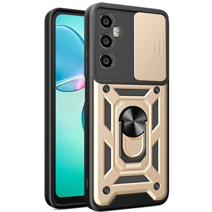 Защитный чехол Deexe Armor Shield для Realme C65 - Gold: фото 1 из 9