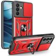 Защитный чехол Deexe Armor Shield для Samsung Galaxy A26 (A266) - Red (371630R)