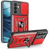 Захисний чохол Deexe Armor Shield для Samsung Galaxy A26 (A266) - Red (371630R)