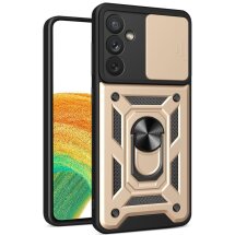 Защитный чехол Deexe Armor Shield для Samsung Galaxy A34 (A346) - Gold: фото 1 из 9