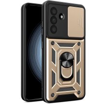 Защитный чехол Deexe Armor Shield для Samsung Galaxy A56 (A566) - Gold: фото 1 из 9