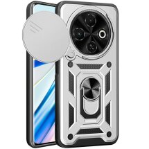 Защитный чехол Deexe Armor Shield для TECNO Spark 30C - Silver: фото 1 из 9