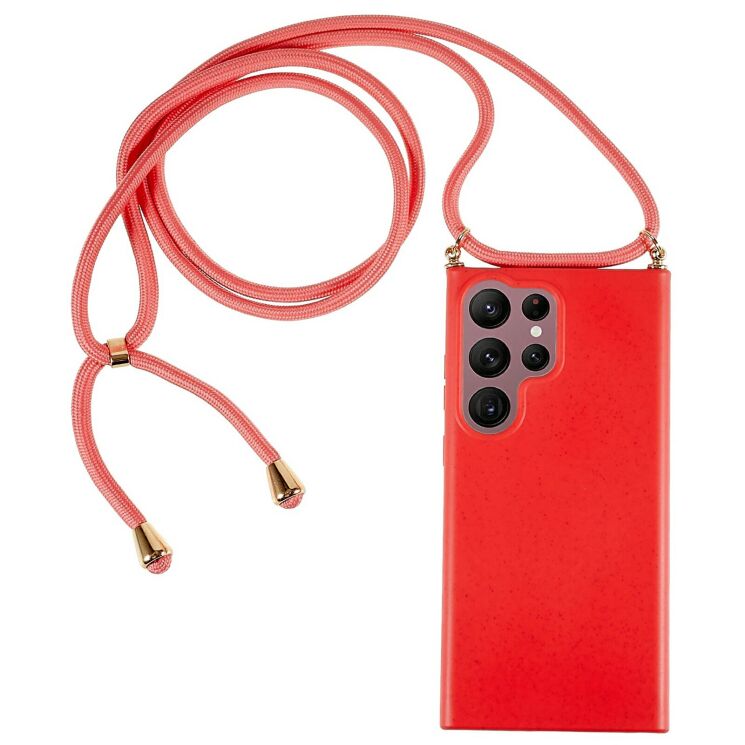 Защитный чехол Deexe Astra Case для Samsung Galaxy S26 Ultra - Red: фото 1 из 6