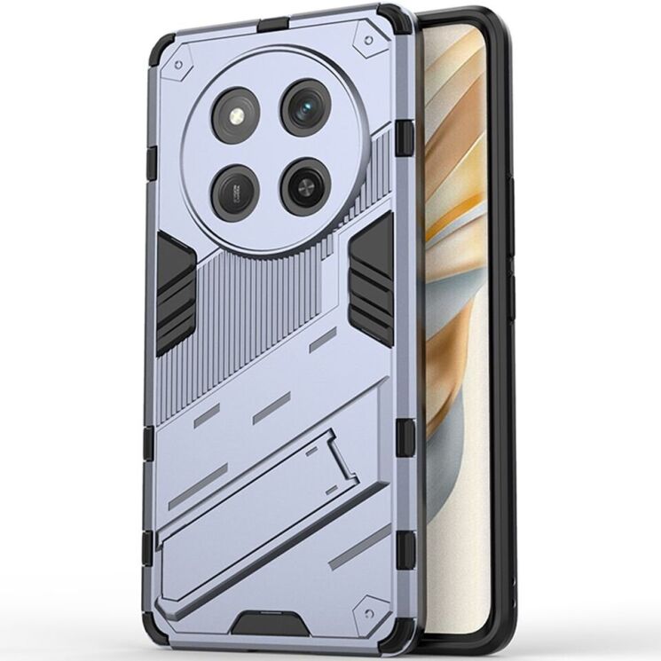 Защитный чехол Deexe Bibercas для Honor Magic 7 Lite - Grey: фото 1 из 11