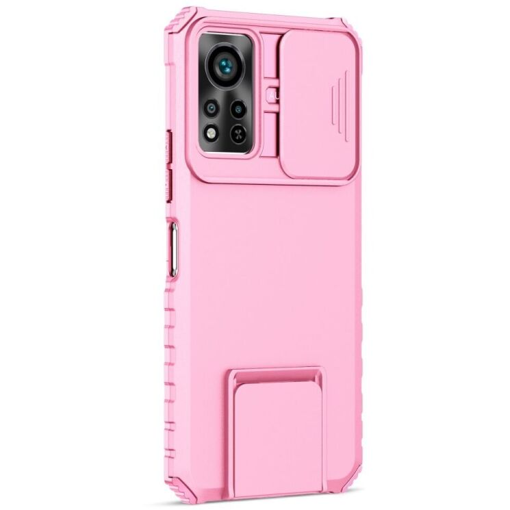Защитный чехол Deexe Bibercas для Infinix Hot 11s NFC (X6812B) - Pink: фото 2 из 12
