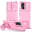 Защитный чехол Deexe Bibercas для Infinix Hot 11s NFC (X6812B) - Pink (308014P)