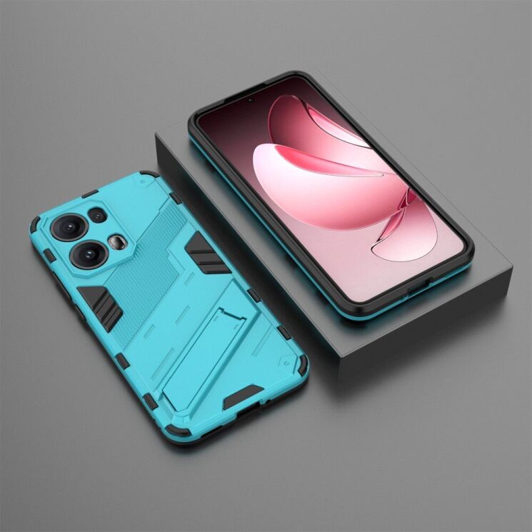 Захисний чохол Deexe Bibercas для OPPO Reno 13 Pro 5G - Baby Blue: фото 6 з 7