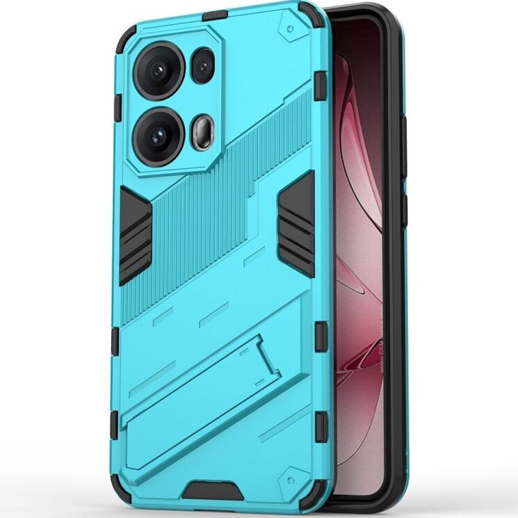 Захисний чохол Deexe Bibercas для OPPO Reno 13 Pro 5G - Baby Blue: фото 2 з 7