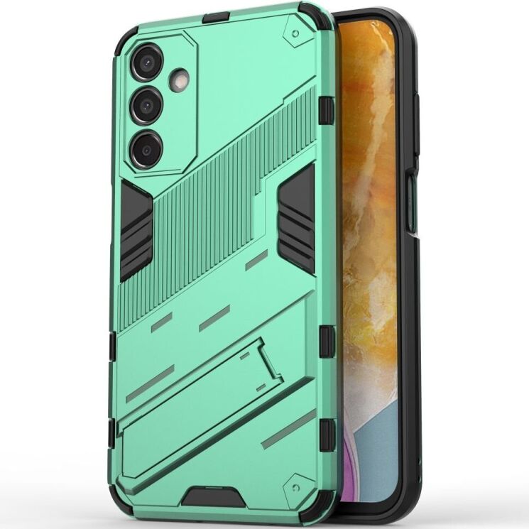 Защитный чехол Deexe Bibercas для Samsung Galaxy M15 (M156) - Green: фото 2 из 7