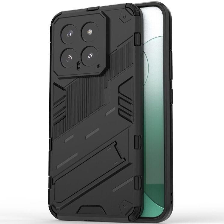 Защитный чехол Deexe Bibercas для Xiaomi 14 - Black: фото 1 из 6
